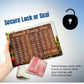 Wooden Umrah Saving Box - Rs.210,000 Goal Money Box | Aum Mart