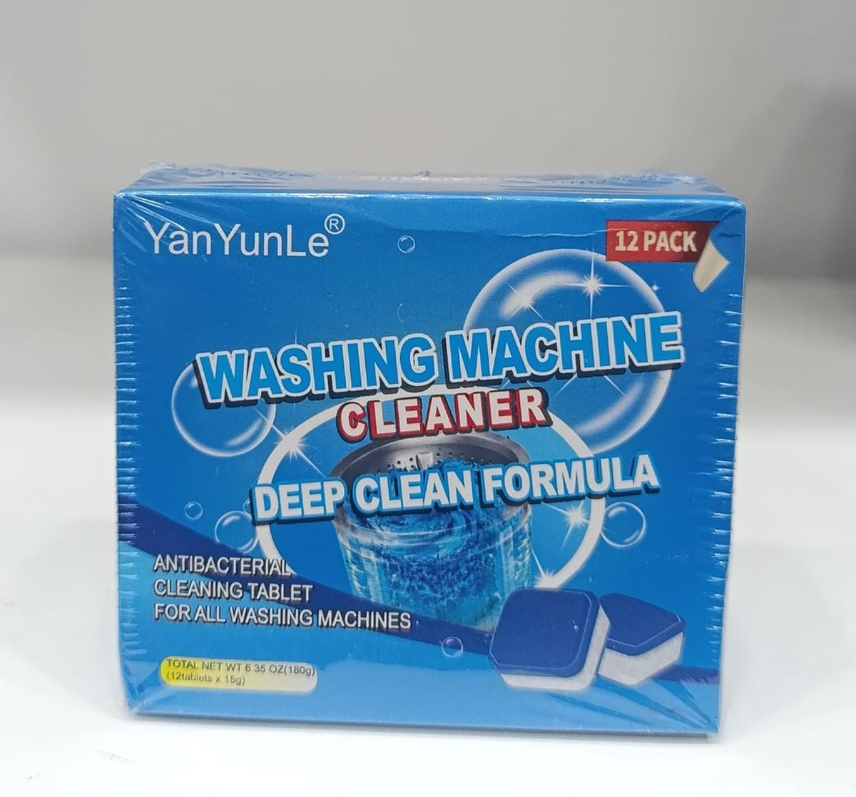 Washing Machine Cleaner Tablets - Deep Clean 12 Pack | Aum Mart