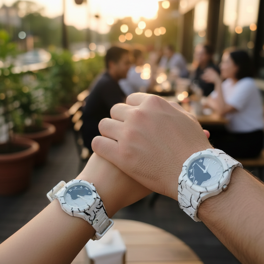 Tiger Aura Couple Watch Set